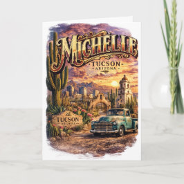 Michelle Tucson Arizona Personlig Sydvästlig Kort
