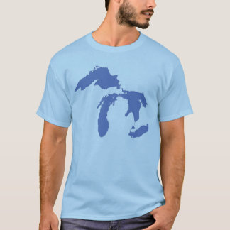 Michgan Great Lakes skjorta Tee Shirt