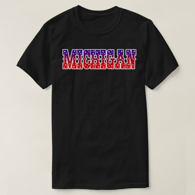 Michigan21 T Shirt (Design framsida)
