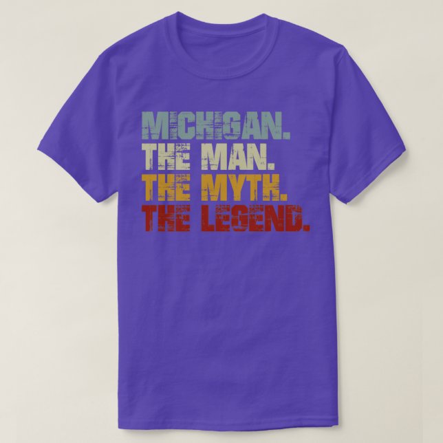 Michigan6 T Shirt (Design framsida)