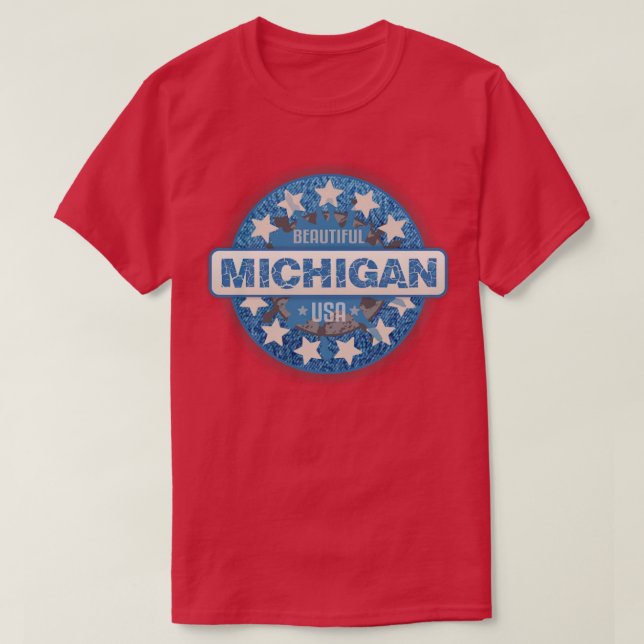 Michigan 2 t shirt (Design framsida)