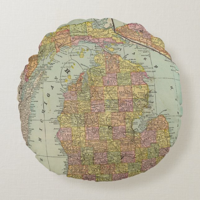 Michigan 3 rund kudde (Framsidan)