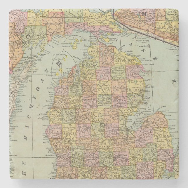 Michigan 3 stenunderlägg (Framsidan)