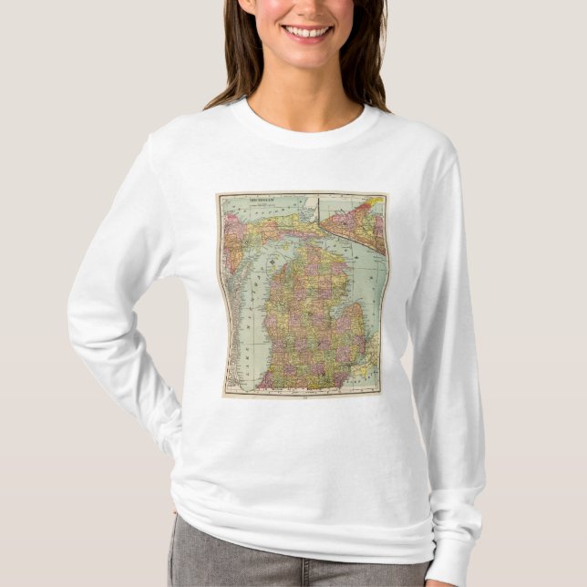 Michigan 3 t shirt (Framsida)