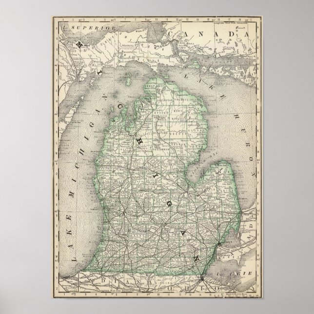 Michigan 8 poster (Framsidan)