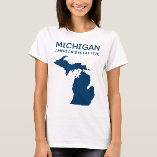 Michigan. Amerika kick fem T-shirt