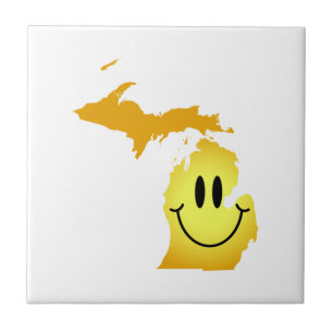 Michigan ansikte kakelplatta