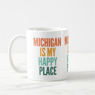 Michigan är min Lycklig Ställe Kaffemugg