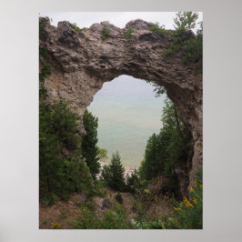 Michigan Arch Sten Geology Photo Poster