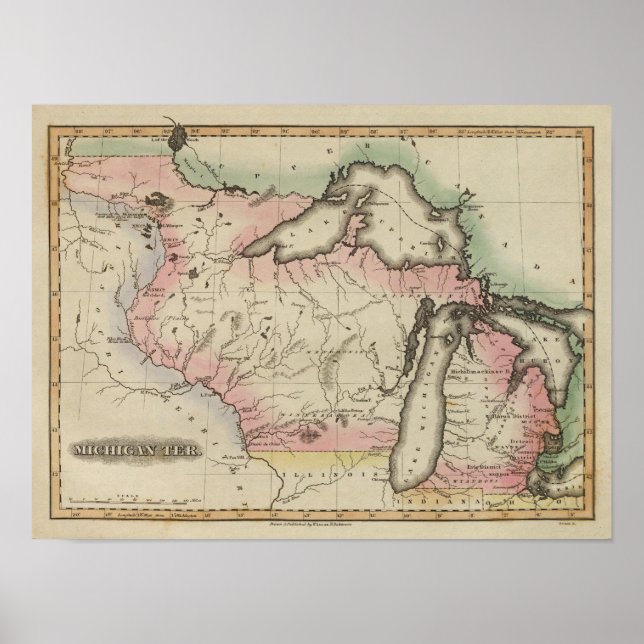 Michigan Area Poster (Framsidan)