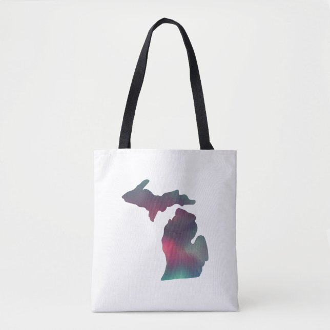 Michigan Aurora Totebag Tygkasse (Framsida)