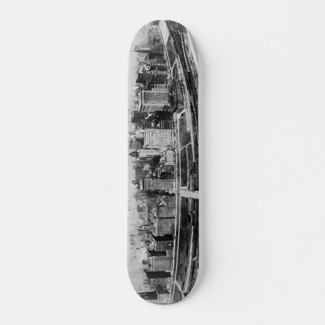 Michigan Avenue in Chicago (1911) Mini Skateboard Bräda 18,5 Cm (Framsida)