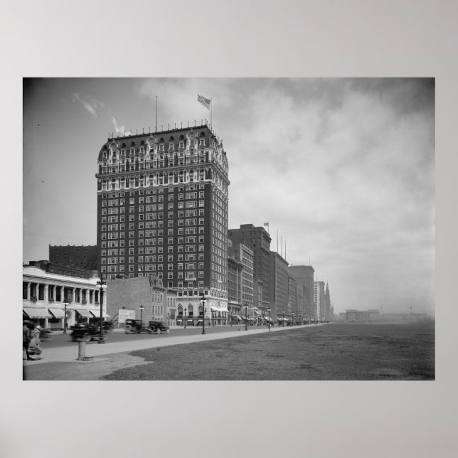 Michigan Avenue Poster (Framsidan)