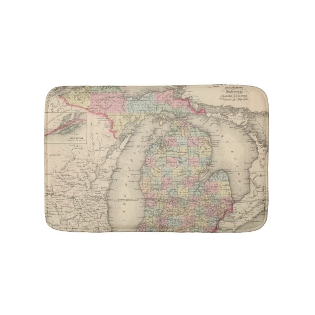 Michigan Badrumsmatta (Framsidan)