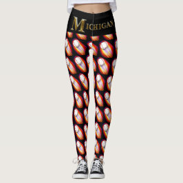 MICHIGAN BASEBALL LEGGINGS