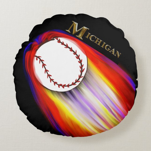 MICHIGAN BASEBALL RUND KUDDE (Framsidan)