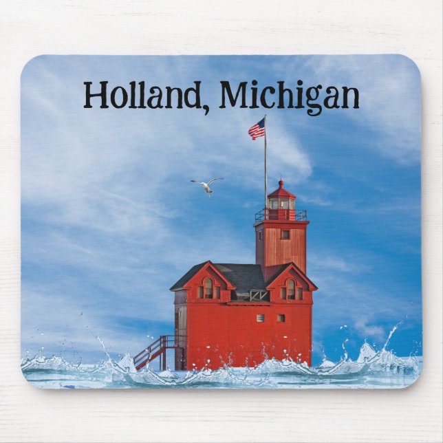 Michigan Big Red fyr Musmatta (Framsidan)