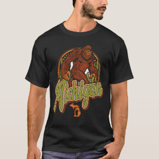 Michigan Bigfoot T Shirt