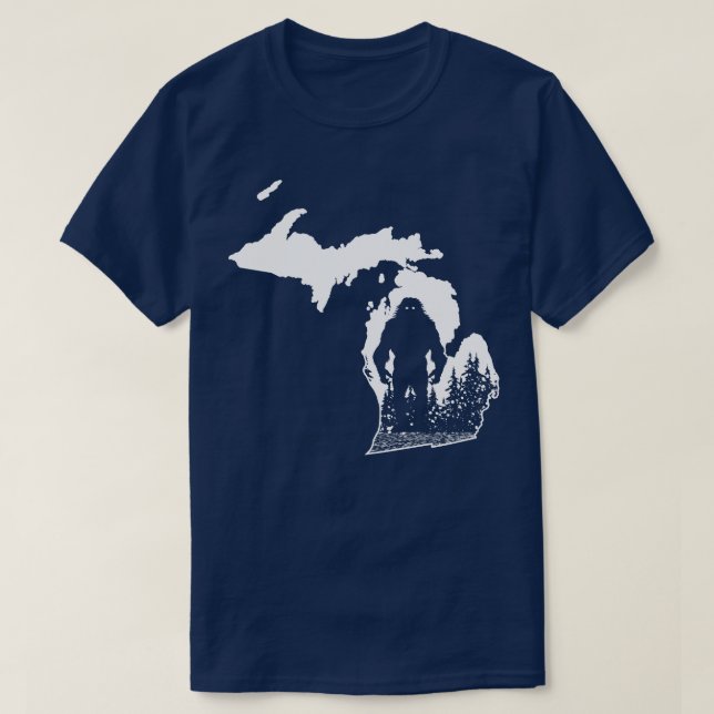 Michigan Bigfoot T Shirt (Design framsida)