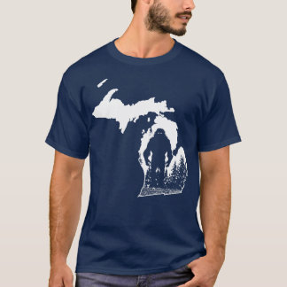 Michigan Bigfoot T Shirt