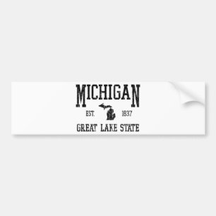 Michigan Bildekal