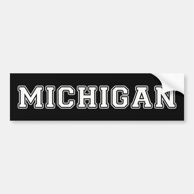 Michigan Bildekal (Framsidan)