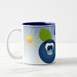 Michigan Blueberry Två-Tonad Mugg