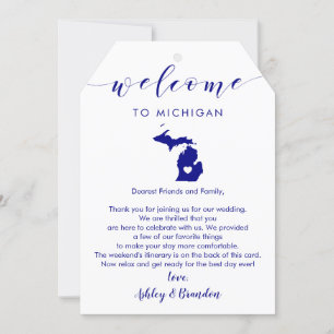 Michigan Bröllop Välkommen Märkre Brev Internation