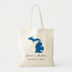 Michigan Bröllop Välkommen Tygkasse