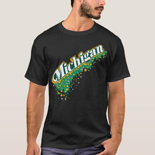Michigan (Bubly Vernors) T Shirt (Framsida)