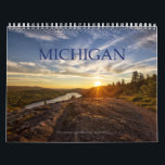 MICHIGAN Calendar Kalender<br><div class="desc">Den här 12-månaderskalendern har vackert bilder från den Underbara Sjöar-staten. Gör en underbar gåva till familj,  vänner,  medarbetare eller till och med dig själv!</div>