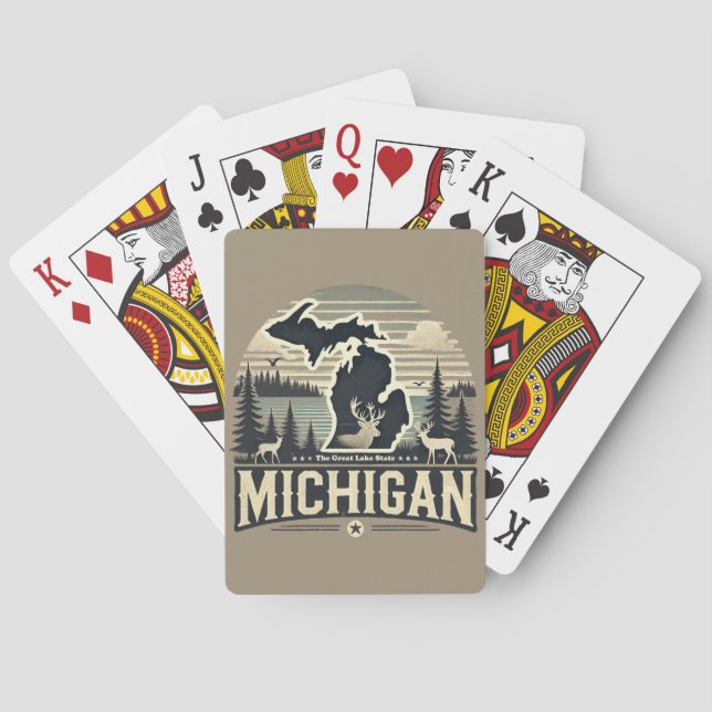 Michigan Casinokort (Baksidan)