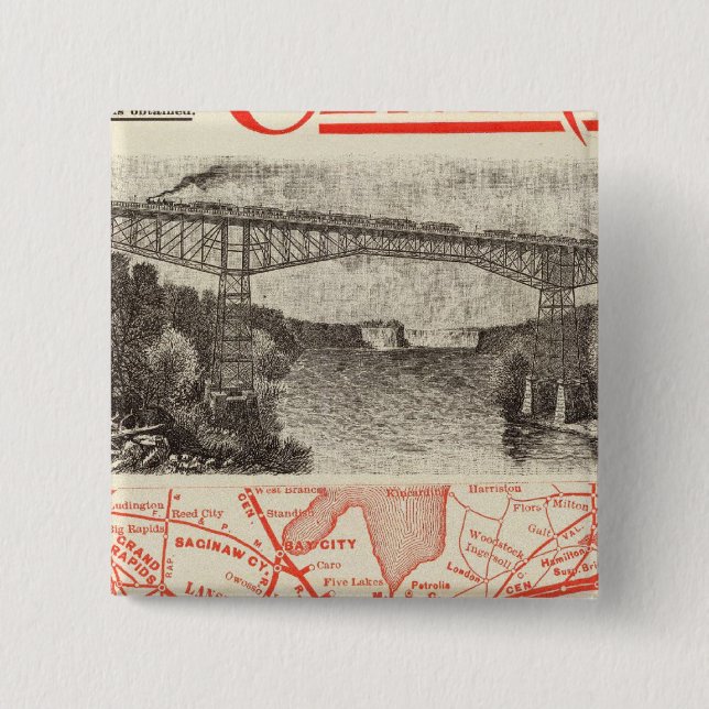 Michigan Central Railroad Knapp (Framsida)