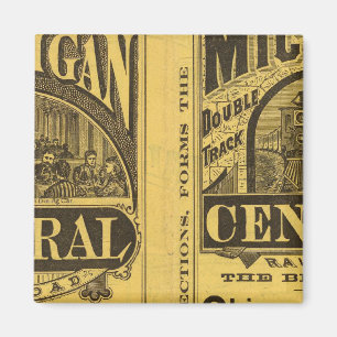 Michigan Central Railroad Magnet