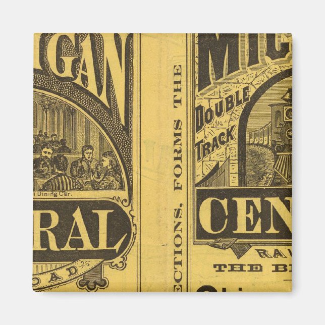 Michigan Central Railroad Magnet (Framsidan)