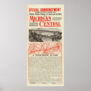 Michigan centraljärnväg poster