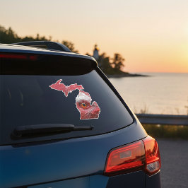 Michigan Chicken Sticker Klistermärken