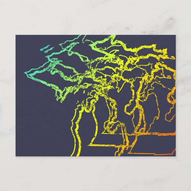 michigan chill oligur vykort (Framsida)