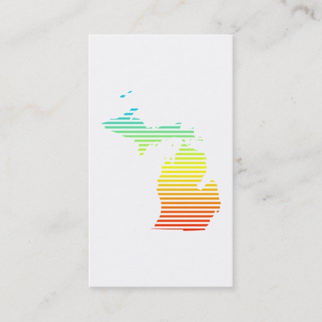 michigan chill-tonad visitkort (Framsida)