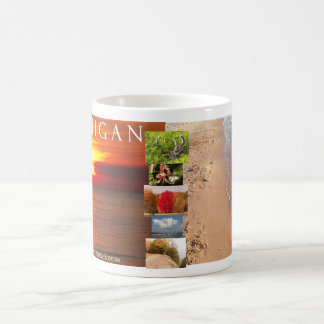 Michigan Collage Kaffemugg