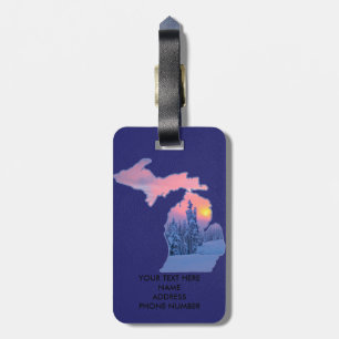 MICHIGAN DE STATLIGA GREATEN LAKES BAGAGEBRICKA