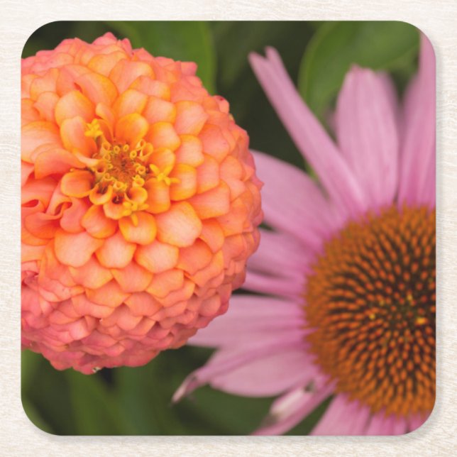 Michigan, Dearborn, Greenfield Village.Persika Underlägg Papper Kvadrat (Framsidan)