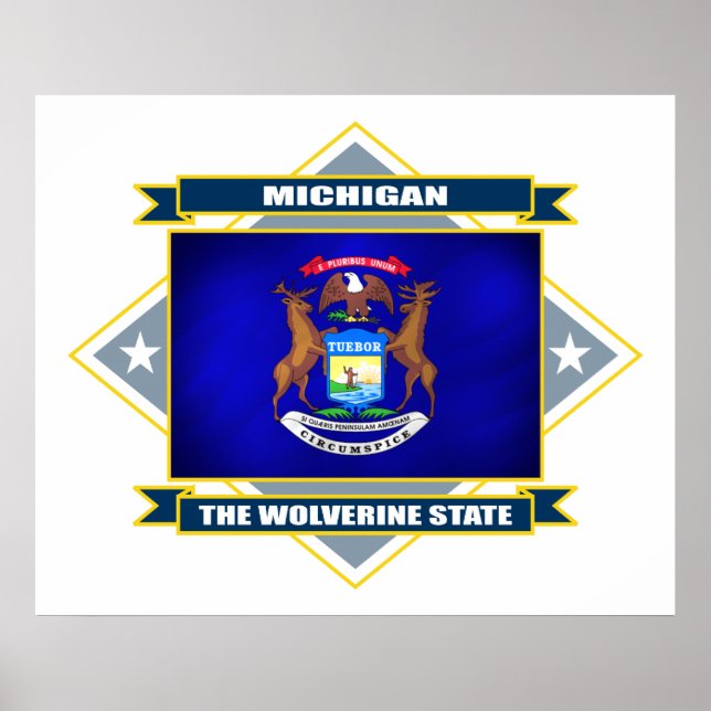 Michigan Diamond Poster (Framsidan)