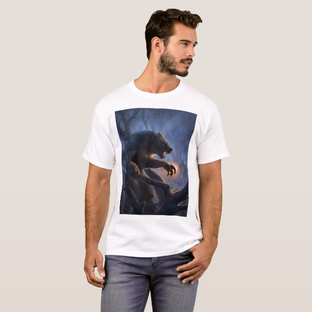 Michigan Dogman T Shirt (Hel framsida)