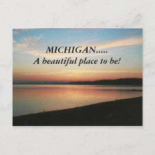 MICHIGAN....Ett vackert ställe att vara! postkort Vykort