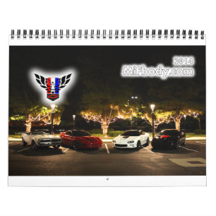 Michigan FBody kalender 2014 (12 månad)