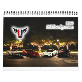 Michigan FBody kalender 2014 (12 månad)