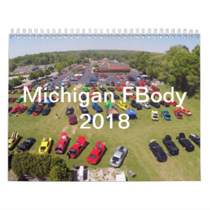 Michigan FBody kalender 2018
