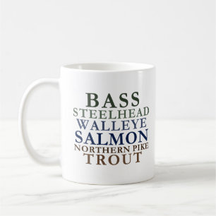 Michigan Fishing Kaffemugg