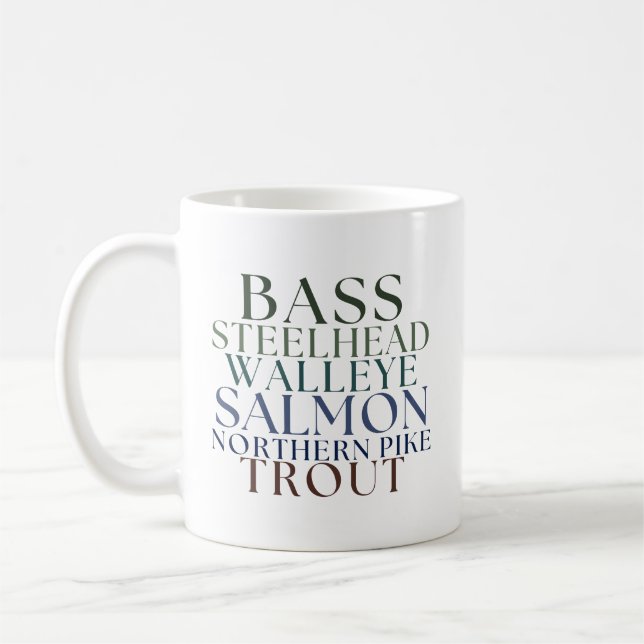 Michigan Fiske Tema Kaffemugge Kaffemugg (Vänster)
